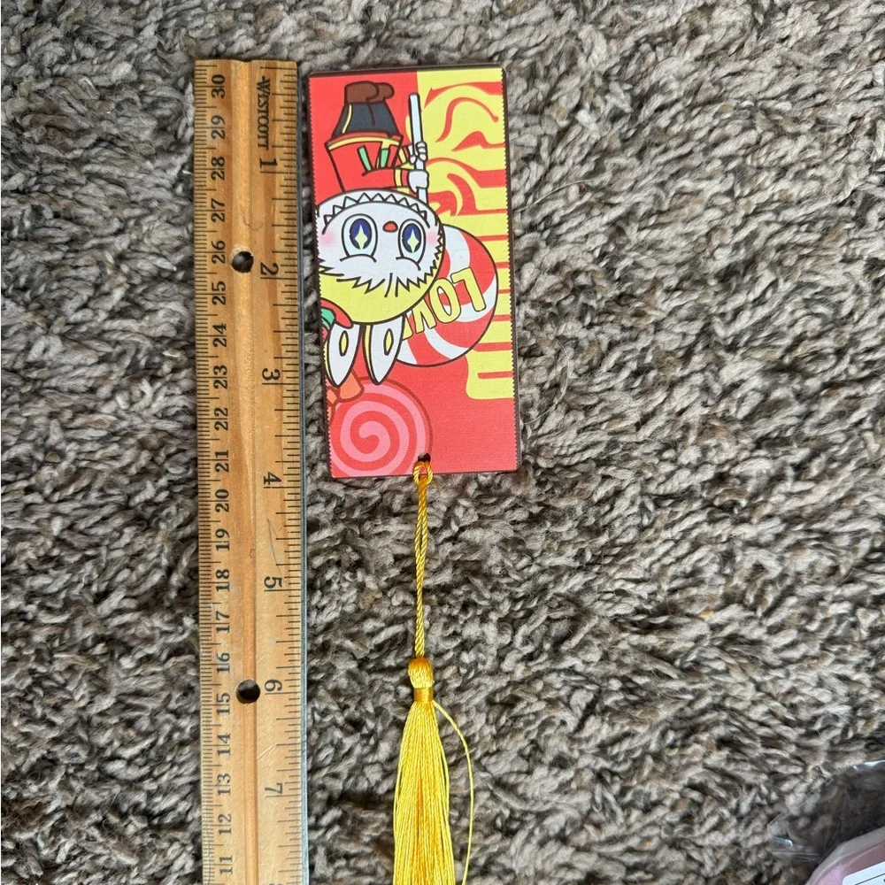 Labubu lollipop bookmark